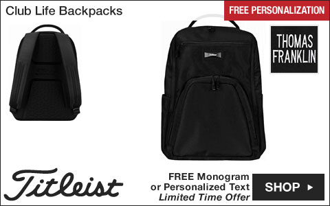 Titleist Club Life Golf Backpacks - ON SALE - Free Personalization for the Holidays