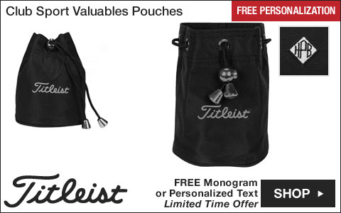 Titleist Club Sport Valuables Pouches - ON SALE - Free Personalization for the Holidays