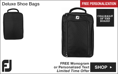 FJ Deluxe Golf Shoe Bags - Free Personalization for the Holidays