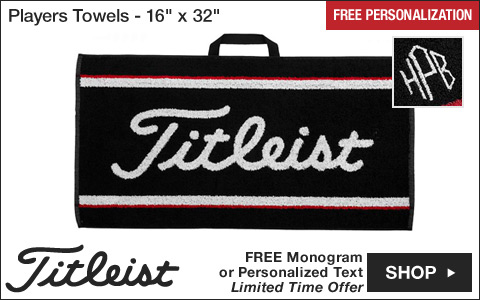 Titleiest Players Golf Towels - 16inch x 32inch - Free Personalization for the Holidays