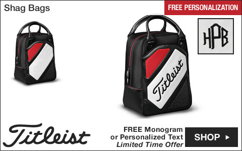 Titleist Shag Bags - ON SALE - Free Personalization for the Holidays