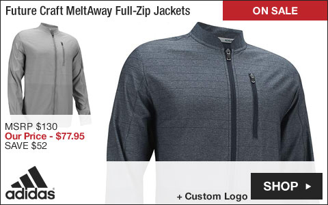 Adidas Future Craft MeltAway Full-Zip Golf Jackets - ON SALE