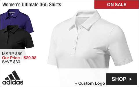 Adidas Women's Ultimate 365 Golf Shirts - ON SALE