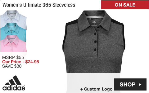 Adidas Women's Ultimate 365 Sleeveless Golf Shirts - ON SALE