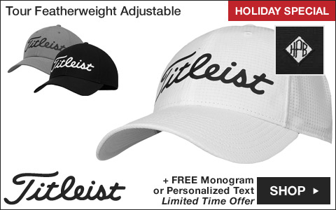 Titleist Tour Featherweight Adjustable Golf Hats - ON SALE