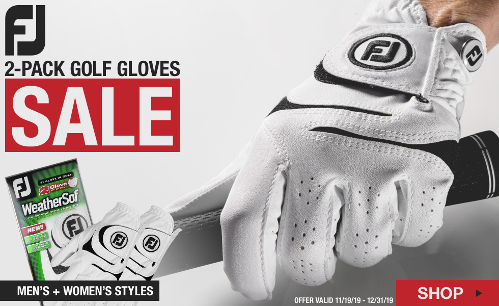 FJ WeatherSof 2-Pack Golf Gloves