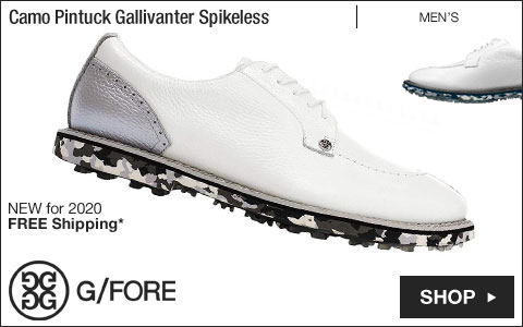 G/Fore Camo Pintuck Gallivanter Spikeless Golf Shoes