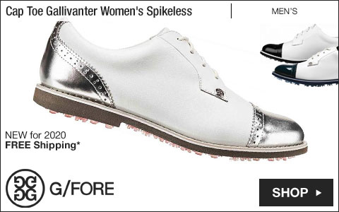 G/Fore Cap Toe Gallivanter Women's Spikeless Golf Shoes