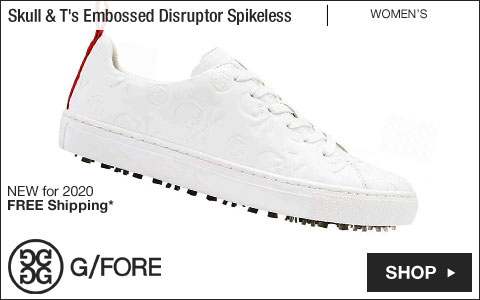 G/Fore Skull & T's Embossed Disruptor Women's Spikeless Golf Shoes