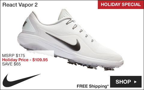 Nike React Vapor 2 Golf Shoes - HOLIDAY SPECIAL