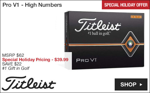 Titleist Pro V1 Golf Balls - High Numbers - Special Holiday Offer