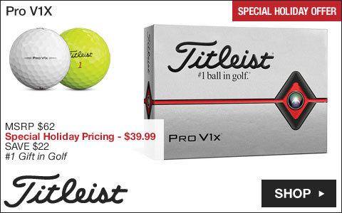 Titleist Pro V1X Golf Balls - Special Holiday Offer