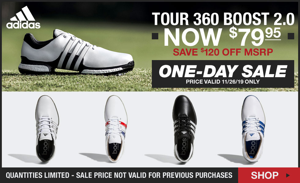 Adidas Tour 360 Boost 2.0 Golf Shoes - HOLIDAY SPECIAL