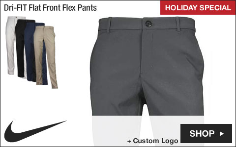 Nike Dri-FIT Flat Front Flex Golf Pants - HOLIDAY SPECIAL