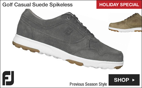 FJ Golf Casual Suede Spikeless Golf Shoes - Previous Season Style - HOLIDAY SPECIAL