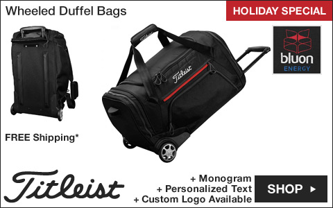 Titleist Wheeled Golf Duffel Bags - HOLIDAY SPECIAL