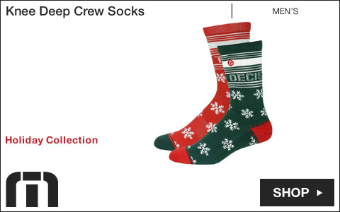 TravisMathew Knee Deep Crew Socks