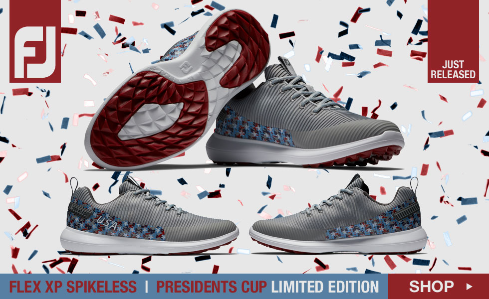 FJ Flex XP Spikeless Golf Shoes - Limited Edition Presidents Cup