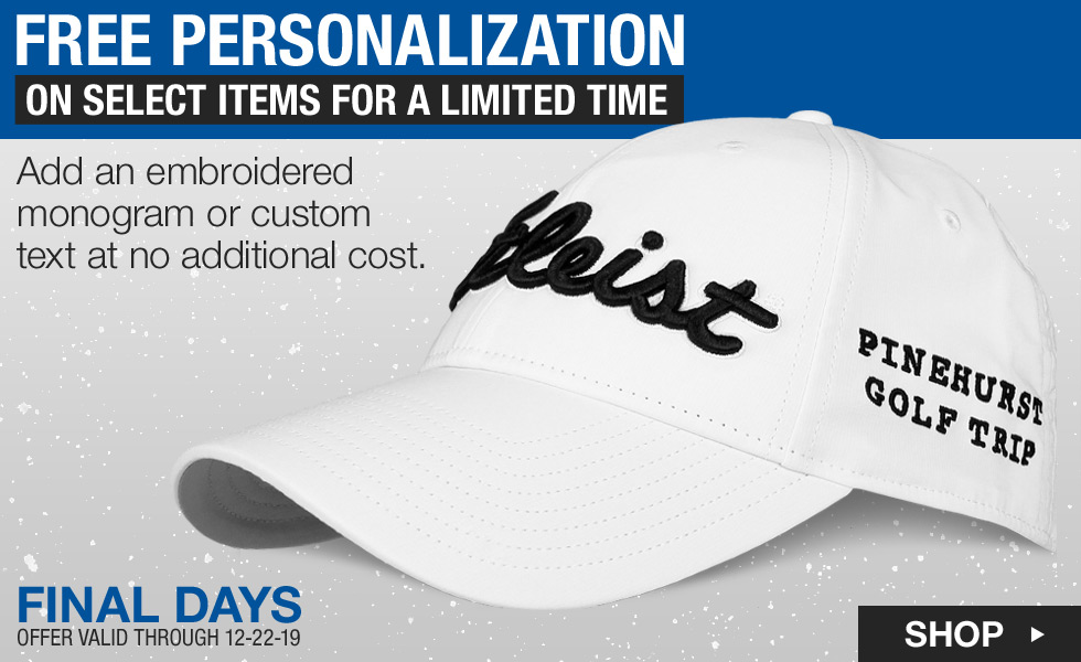 Final Day - Free Embroidery Personalization