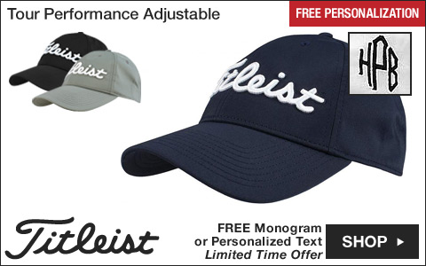 Titleist Tour Performance Adjustable Custom Golf Hats