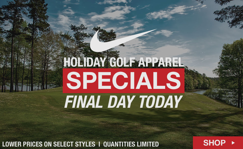 Special Savings on Nike Golf Apparel Begins Now