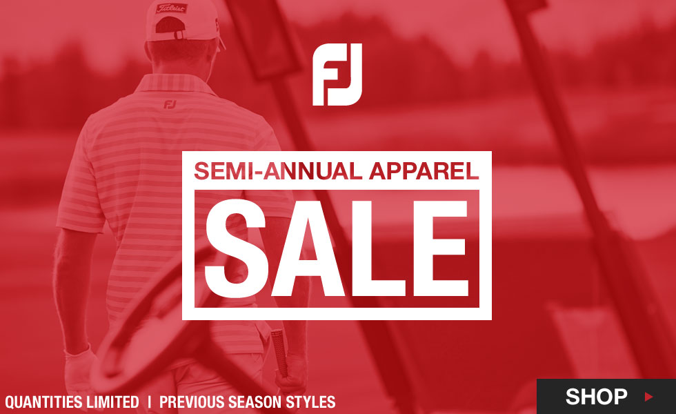 FJ Semi-Annual Apparel Sale at Golf Locker - Previous Season Styles