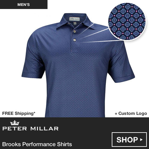 Peter Millar Brooks Performance Golf Shirts