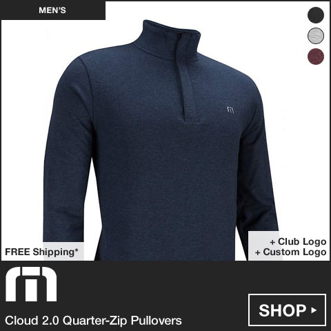 TravisMathew Cloud 2.0 Quarter-Zip Golf Pullovers