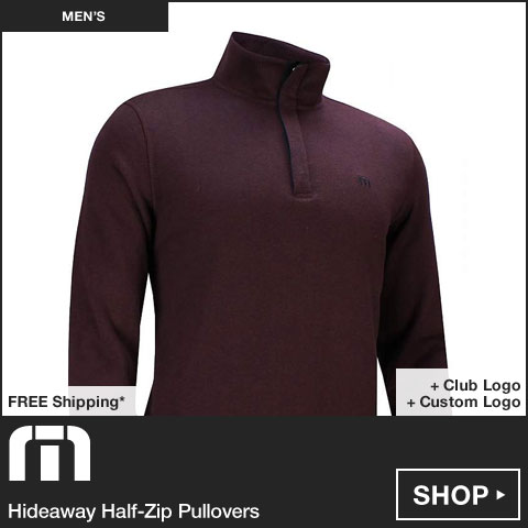 TravisMathew Hideaway Half-Zip Golf Pullovers