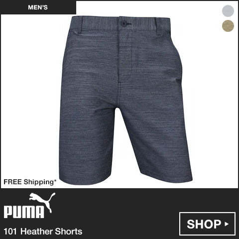 PUMA 101 Heather Golf Shorts