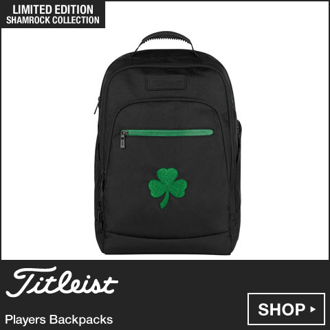 Titleist Players Backpacks - Limited Edition Shamrock