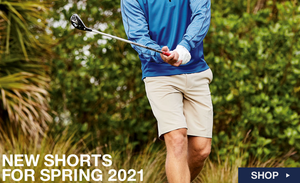 Shop New Golf Shorts