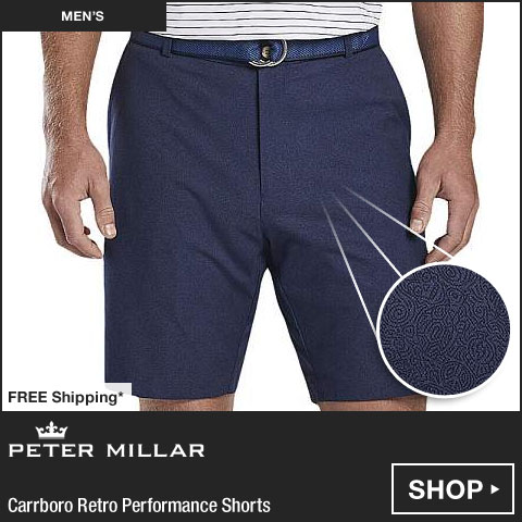 Peter Millar Carrboro Retro Performance Golf Shorts