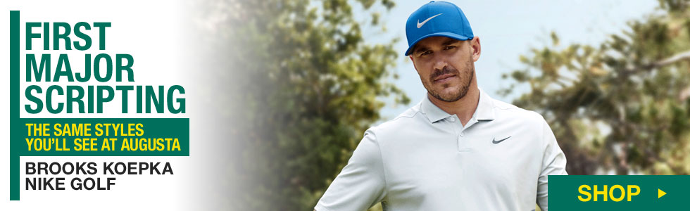 2021 First Major Scripting at Golf Locker - Brooks Koepka