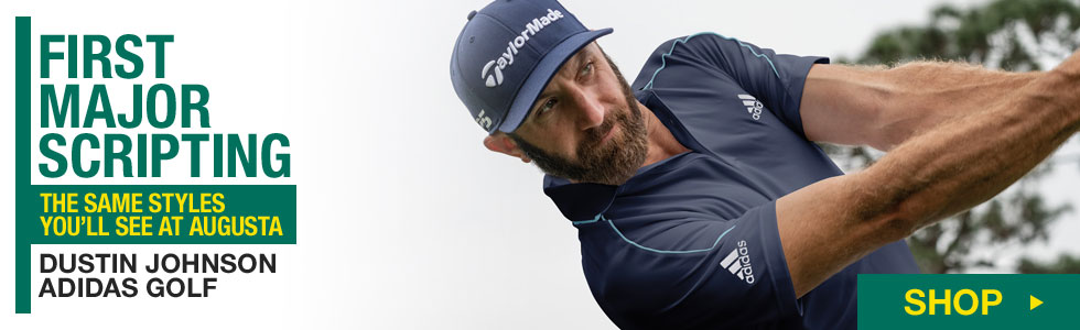 2021 First Major Scripting at Golf Locker - Dustin Johnson