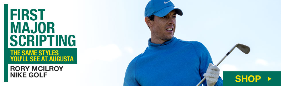 2021 First Major Scripting at Golf Locker - Rory McIlroy