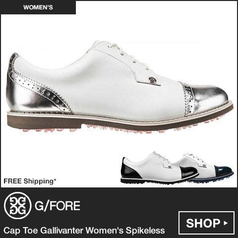 G/FORE Cap Toe Gallivanter Women's Spikeless Golf Shoes