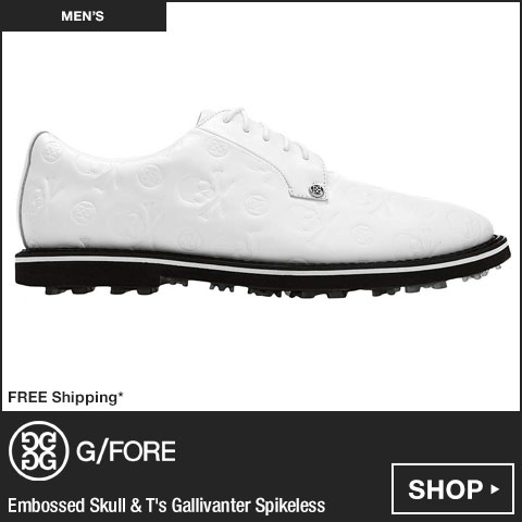 G/FORE Embossed Skull & T's Gallivanter Spikeless Golf Shoes