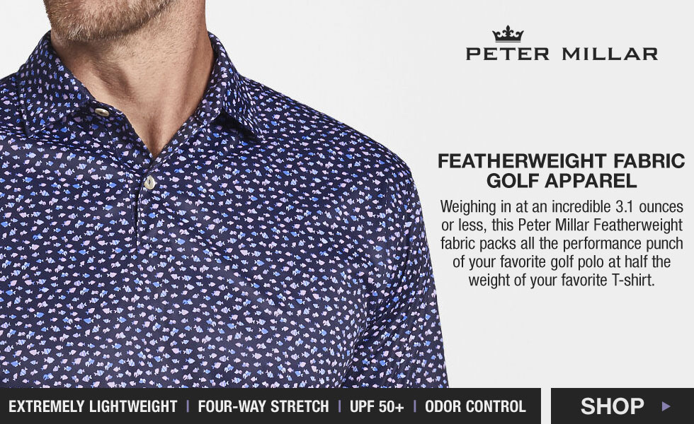 Peter Millar Featherweight Golf Apparel at Golf Locker