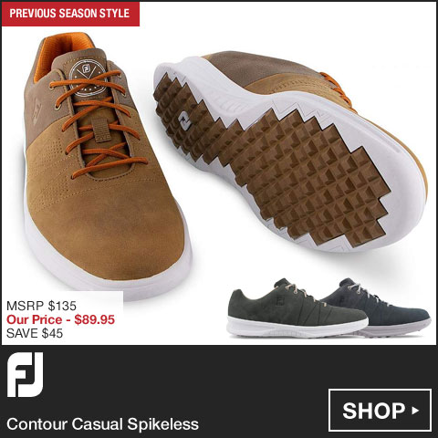 FJ Contour Casual Spikeless Golf Shoes - Previous Season Style