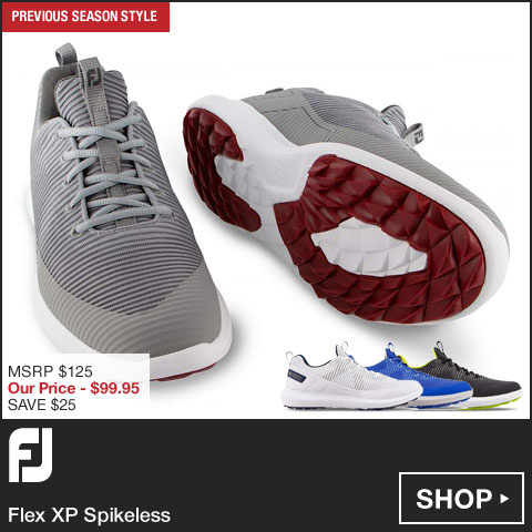 FJ Flex XP Spikeless Golf Shoes - Previous Season Style