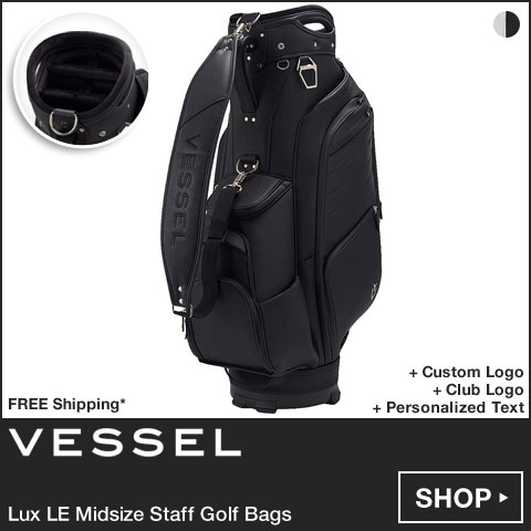 Vessel Lux LE Midsize Staff Golf Bags