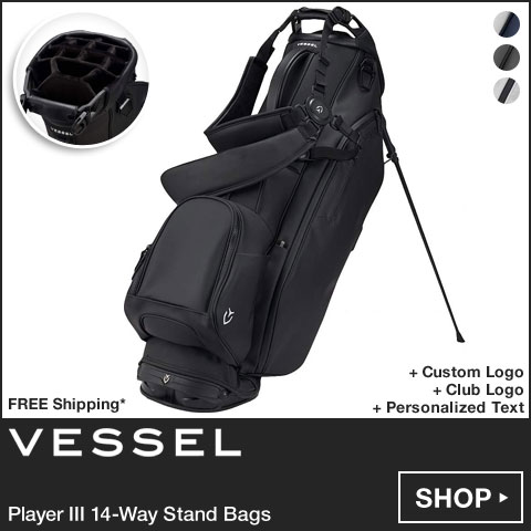 Vessel Player III 14-Way Stand Golf Bags