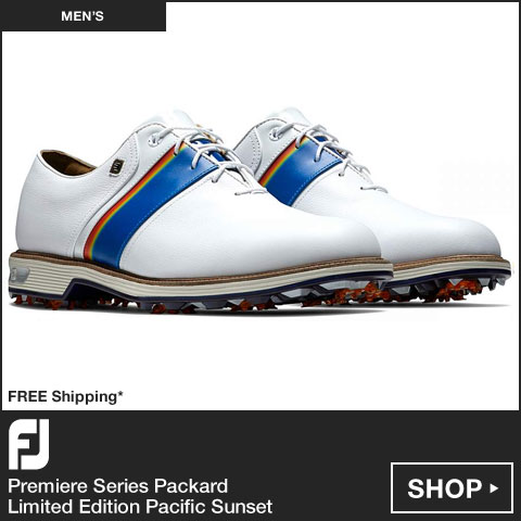 Premiere Series Packard Golf Shoes - Limited Edition Pacific Sunset