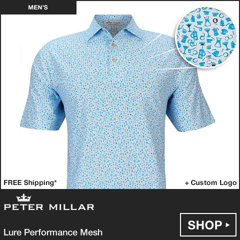 Peter Millar Lure Performance Mesh Golf Shirts