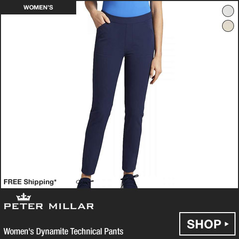 Peter Millar Women's Dynamite Technical Golf Pants at Golf Locker