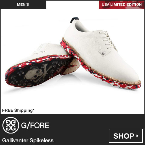 G/FORE Gallivanter Spikeless Golf Shoes - USA Limited Edition