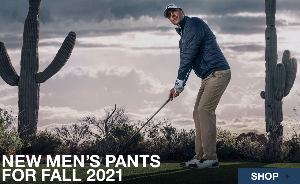 Shop New Men's Pants at Golf Locker