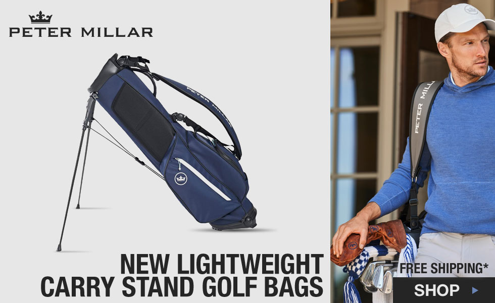 Peter Millar Lightweight Carry Cart Golf Bags at Golf Locker