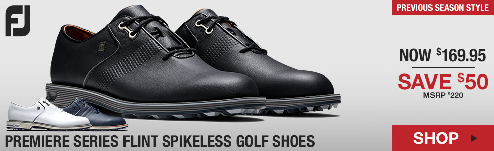 FJ Premiere Series Flint Spikeless Golf Shoes - Previous Season Style at Golf Locker